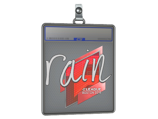 Item Sticker Slab | rain | Boston 2018