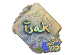 Item Sticker | isak (Holo) | Rio 2022