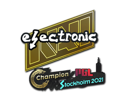 Item Sticker | electroNic | Stockholm 2021