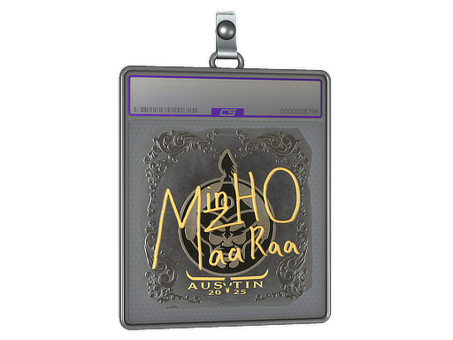 Item Sticker Slab | mzinho (Foil) | Austin 2025
