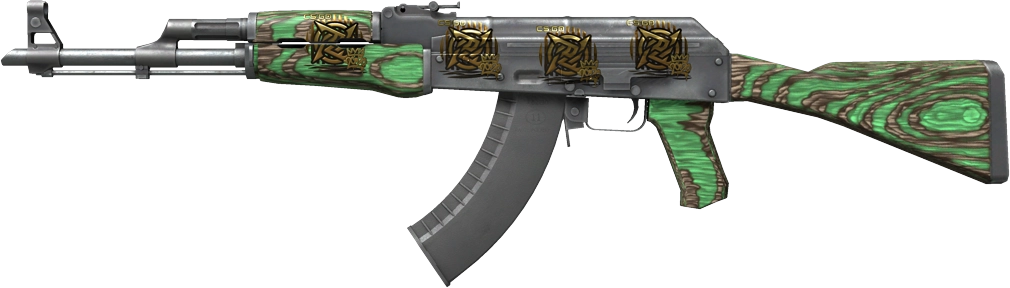 Item AK-47 | Green Laminate