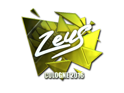 Item Sticker | Zeus (Foil) | Cologne 2016