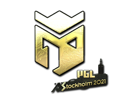 Item Sticker | Entropiq (Gold) | Stockholm 2021