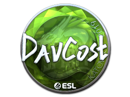 Item Sticker | DavCost (Foil) | Katowice 2019