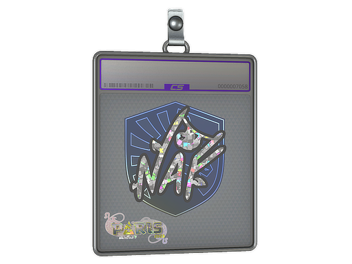 Item Sticker Slab | NAF (Glitter) | Paris 2023