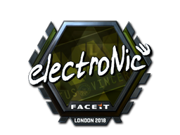 Item Sticker | electronic (Foil) | London 2018