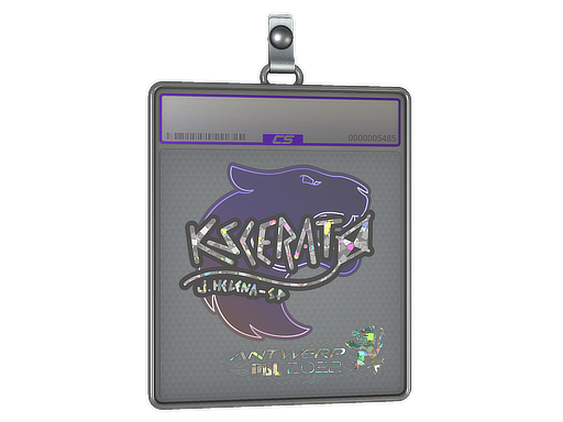 Item Sticker Slab | KSCERATO (Glitter) | Antwerp 2022