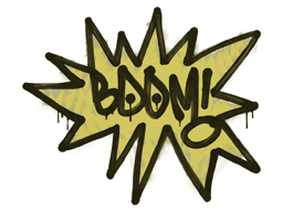 Item Sealed Graffiti | BOOM (Tracer Yellow)