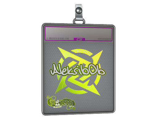 Item Sticker Slab | Aleksib (Holo) | Paris 2023