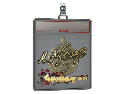 Item Sticker Slab | Senzu (Gold) | Shanghai 2024