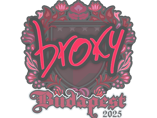 Item Sticker | broky | Budapest 2025