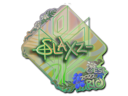 Item Sticker | slaxz- (Holo) | Rio 2022