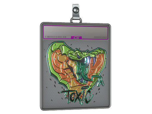Item Sticker Slab | Toxic (Foil)