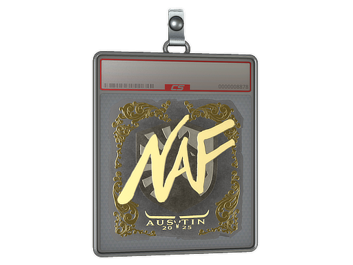 Item Sticker Slab | NAF (Gold) | Austin 2025