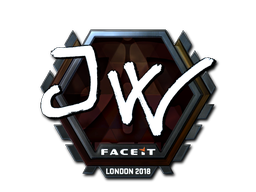 Item Sticker | JW (Foil) | London 2018