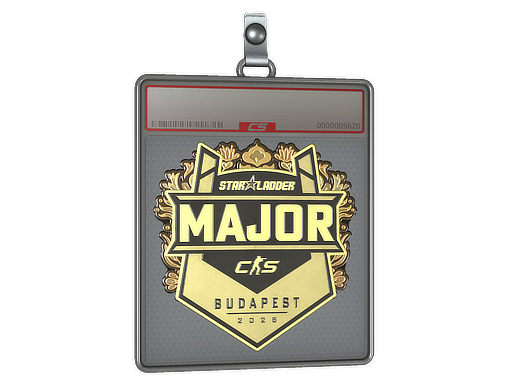 Item Sticker Slab | StarLadder (Gold) | Budapest 2025