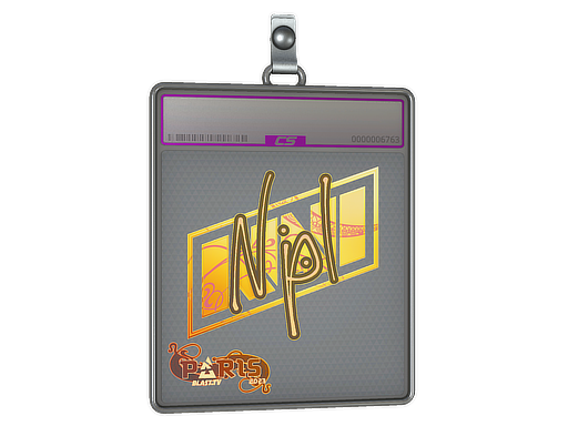 Item Sticker Slab | npl (Holo) | Paris 2023