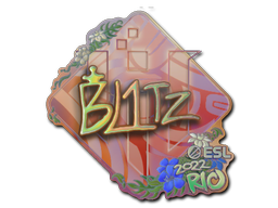 Item Sticker | bLitz (Holo) | Rio 2022