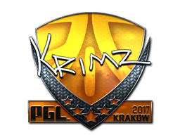 Item Sticker | KRIMZ (Foil) | Krakow 2017