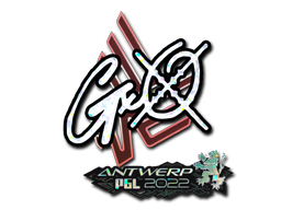 Item Sticker | gxx- (Glitter) | Antwerp 2022