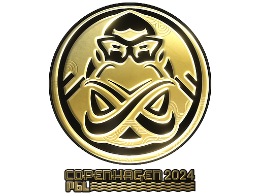 Item Sticker | ENCE (Gold) | Copenhagen 2024