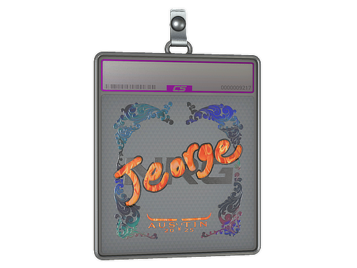 Item Sticker Slab | jeorge (Holo) | Austin 2025