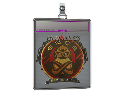 Item Sticker Slab | ENCE (Foil) | Berlin 2019