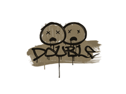 Item Graffiti | Double (Dust Brown)