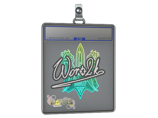 Item Sticker Slab | Woro2k | Paris 2023