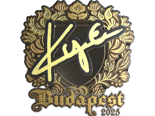 Item Sticker | kye (Gold) | Budapest 2025