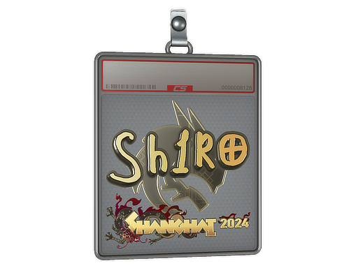 Item Sticker Slab | sh1ro (Gold) | Shanghai 2024