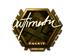 Item Sticker | autimatic (Gold) | London 2018