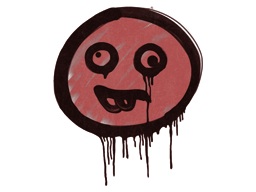 Item Sealed Graffiti | Goofy (Blood Red)