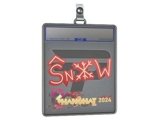 Item Sticker Slab | snow | Shanghai 2024