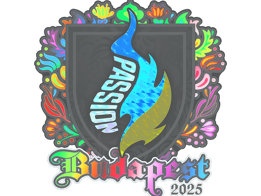 Item Sticker | Passion UA (Holo) | Budapest 2025