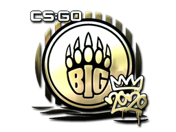 Item Sticker | BIG (Gold) | 2020 RMR