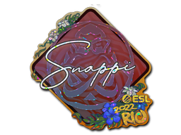 Item Sticker | Snappi (Glitter) | Rio 2022