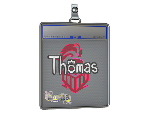 Item Sticker Slab | Thomas | Paris 2023