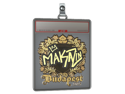 Item Sticker Slab | Maka (Gold) | Budapest 2025