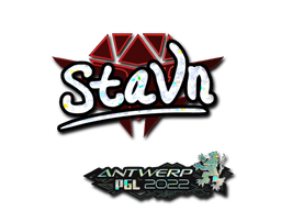 Item Sticker | stavn (Glitter) | Antwerp 2022