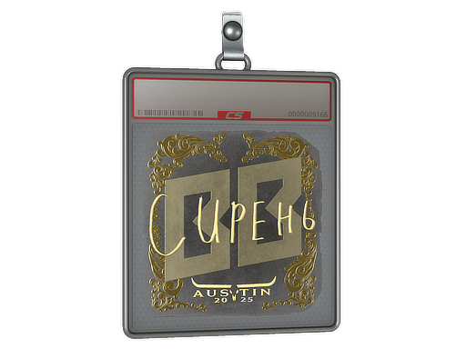 Item Sticker Slab | S1ren (Gold) | Austin 2025