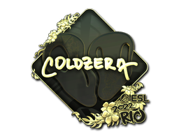 Item Sticker | coldzera (Gold) | Rio 2022