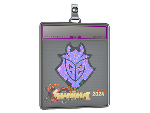 Item Sticker Slab | G2 Esports (Holo) | Shanghai 2024