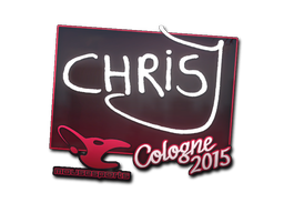 Item Sticker | chrisJ | Cologne 2015