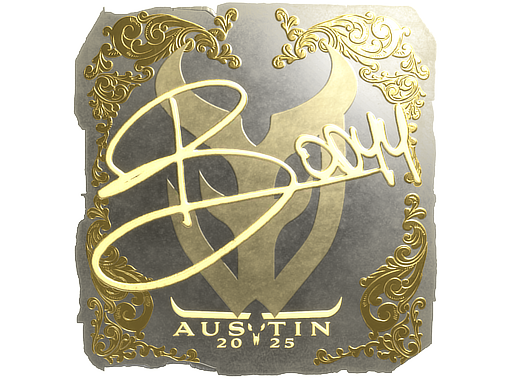 Item Sticker | bodyy (Gold) | Austin 2025