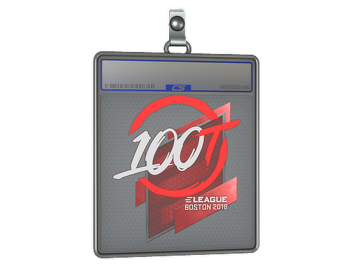 Item Sticker Slab | 100 Thieves | Boston 2018