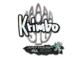 Item Sticker | Krimbo (Glitter) | Antwerp 2022