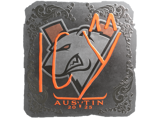 Item Sticker | ICY (Foil) | Austin 2025