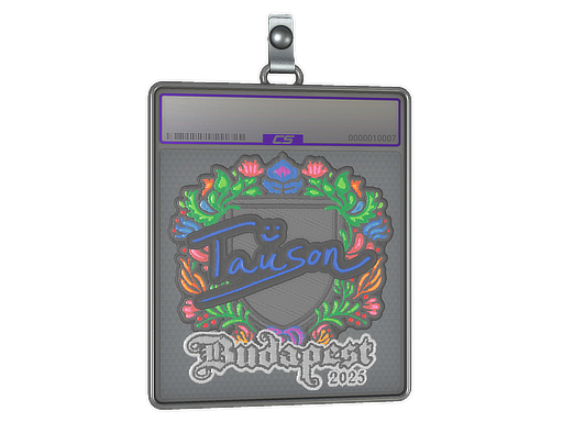 Item Sticker Slab | Tauson (Embroidered) | Budapest 2025