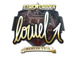 Item Sticker | loWel (Gold) | Berlin 2019